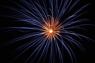 Fototapeta premium Beautiful Fireworks Explosion
