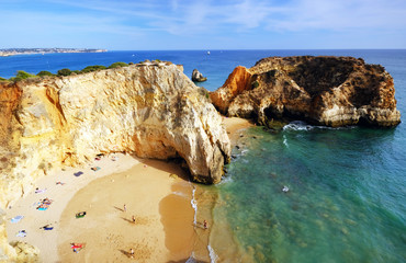 Portugalia - plaże i klify w Algarve
