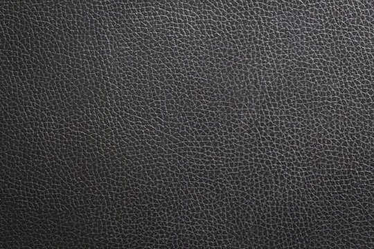 Close up black leather and texture background