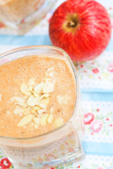 Fresh apple smoothies