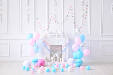 Party decorations. Birthday decorations. one year birthday decorations. Decorations for holiday party.