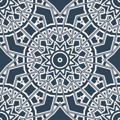 Abstract Vector seamless pattern with abstract geometric style. Repeating sample figure and line. For modern interiors design, wallpaper, textile industry