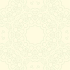 vector illustration. pattern with floral mandala, decorative border. design for print fabric, super bandana