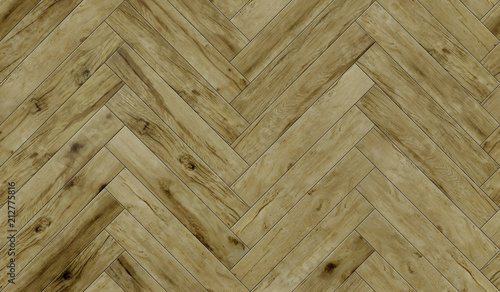 Seamless Wood Parquet Texture Herringbone Pattern Diffuse