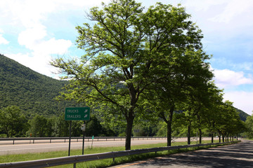 Naklejka premium Landscape mountain in New York ,USA