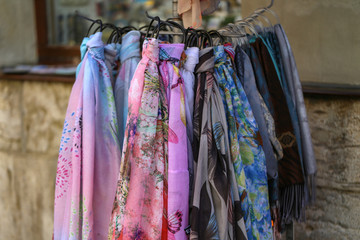 Beautiful multi-colored scarf for sale