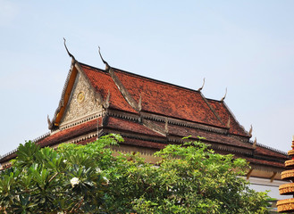 Fototapeta premium Wat Preah Prom Rath in Siem Reap (Siemreap). Cambodia