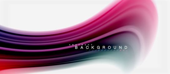 Rainbow fluid colors abstract background twisted liquid design, colorful marble or plastic wavy texture backdrop, multicolored template for business or technology presentation or web brochure cover