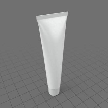 Long cosmetic tube