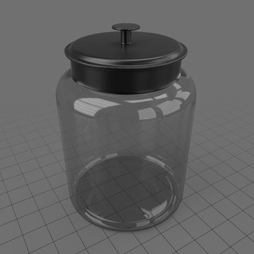 Modern storage jar