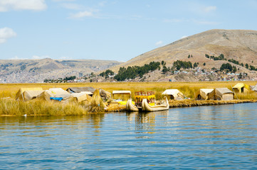 Uros Islands - Lake Titicaca - Peru