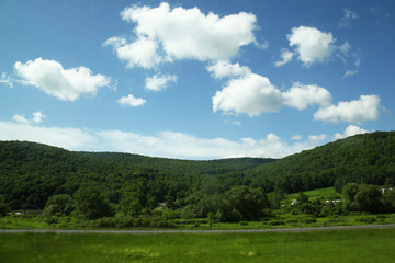 Fototapeta na wymiar Landscape mountain in New York ,USA