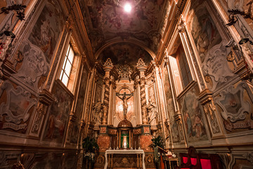 San Sebastiano church of Acireale, sicily, Italy