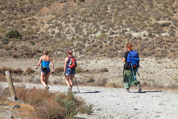 senderistas monte costa almería 0768-f18