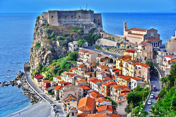 The city of Scilla in the Province of Reggio Calabria, Italy