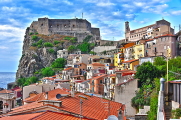 The city of Scilla in the Province of Reggio Calabria, Italy