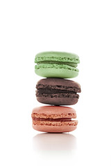 tower of three macaroons