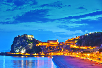 The city of Scilla in the Province of Reggio Calabria, Italy