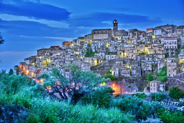 Fototapeta premium The village of Badolato, Calabria, Italy