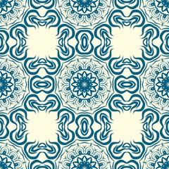 Abstract Vector seamless pattern with abstract geometric style. Repeating sample figure and line. For modern interiors design, wallpaper, textile industry