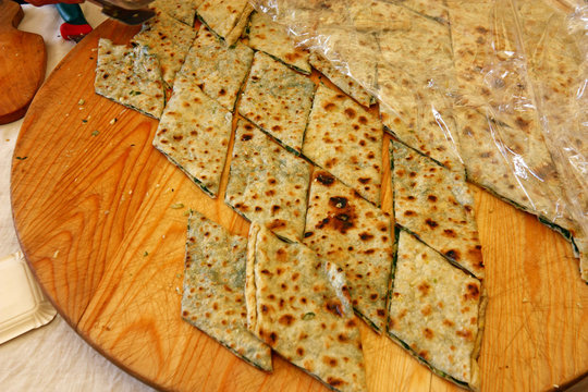 Soparnik, dalmatian specialty from Croatia