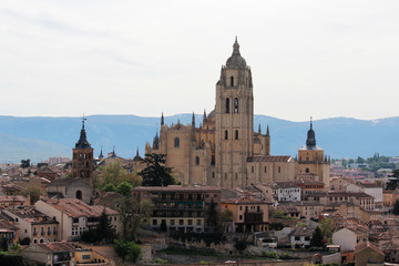 Fototapeta premium Cathedral de Segovia, Spain