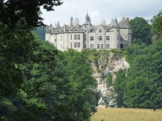 Fototapeta na wymiar Chateau de Walzin Belgium 