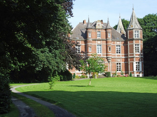 Fototapeta na wymiar Chateau de Miremont, Belgium 