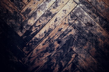 Old wooden texture background closeup