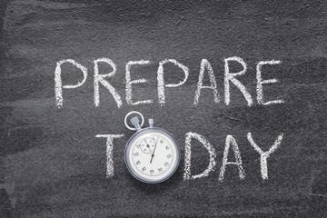 prepare today watch