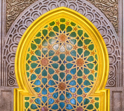 window with Moroccan style
