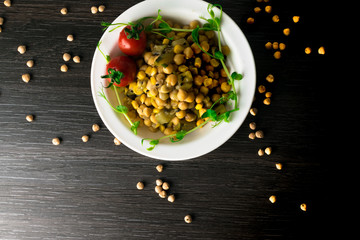 turkish chickpeas with tomatoes