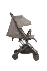 A stroller on a white background, modern design.