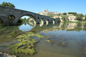 cathédrale saint-nazaire à béziers en france
