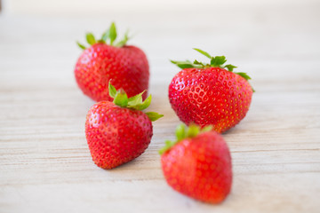 Red Ripe Strawberries