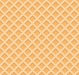 Wafer Seamless Background. Vector Illustration eps