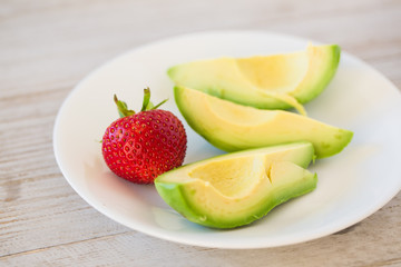 Strawberry and Avocado 