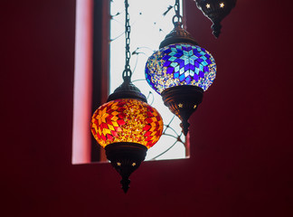 window with Moroccan style
