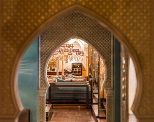 window with Moroccan style