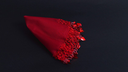 handmade handkerchief used for dancing on a turkish wedding