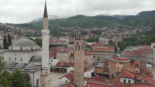 Old part of city of Sarajevo 