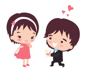 Предложение руки и сердца