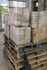 Cocaine warehouse Representation of an illegal drug warehouse