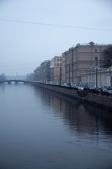 Obraz premium Misty morning