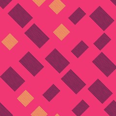 Seamless pattern with rectangles. Repeating vector pattern.