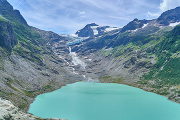 Gletscher der schwindet