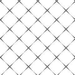 SQUARE HALFTONE DESIGN TEXTURE, DOTS TRELLIS SAEMLESS VECTOR PATTERN