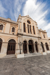 Fototapeta na wymiar St. Mina Cathedral in Heraklion Crete