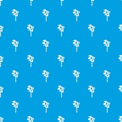 Movie light pattern vector seamless blue repeat for any use
