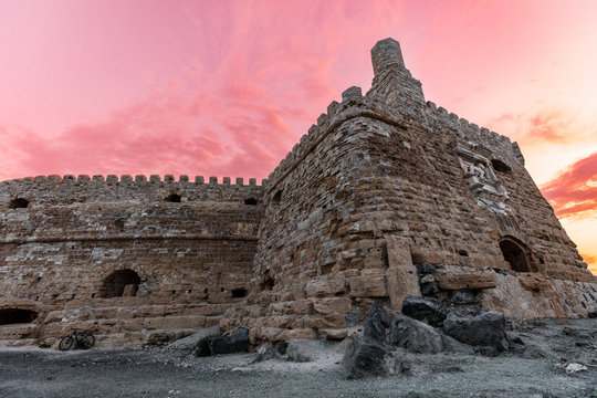 Fortress Kules XIV century in the city of Heraklion Crete